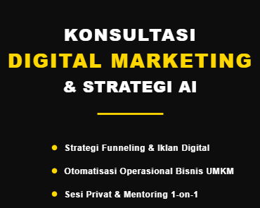Konsultasi Digital Marketing & AI untuk UMKM